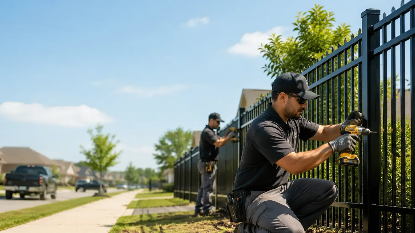 Metal Fence Installation in Chapmansboro, TN